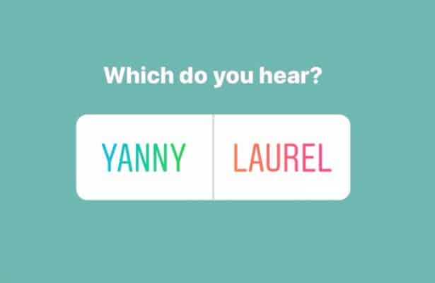 Yanny or Laurel