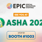 Epic Special Education Staffing Is Bringing the Energy to ASHA 2024!